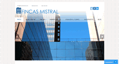 Desktop Screenshot of fincasmistral.com